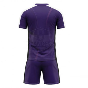<b>Athletic</b> Fit Soccer Uniform Breathable Quick Dry Fabric Ideal For Team Wear Training And Competitive Matches - Product Image 2