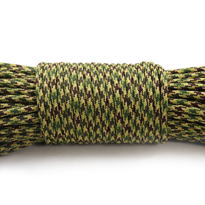 Cordon en paracorde marron camouflage 4 mm, type 550, cordon utilitaire en nylon pour le camping, la survie, l'artisanat et les travaux manuels - Product Image 3