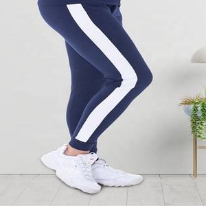 Hip Hop femmes taille haute survêtement Sport pantalon motif personnalisé devant plat respirant coton grande taille taille élastique droite - Product Image 2