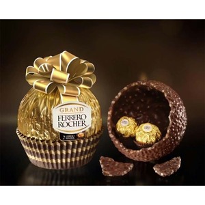 Esfera Gigante de Chocolate Ferrero Rocher Premium con Sabor a Avellana y Textura Crujiente - Product Image 2