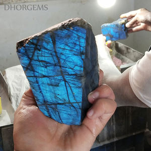 Piedra de Labradorita Azul Fuego Natural al por Mayor, Cristal en Bruto para Joyería y Decoración del Hogar, Piedra Tradicional - Product Image 2