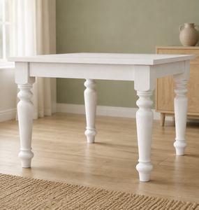 Pied de table en bois massif, pied de meuble en bois massif, base de table ronde de style traditionnel, robuste, pour salon - Product Image 3