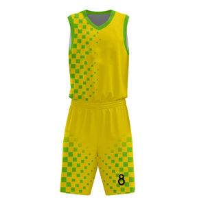 High Quality Sportswear Customized Basketball Kit uniform set Latest Style Team Wear Basketball Uniform - Product Image 2