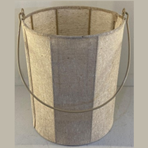 Handcrafted Natural Iron <b>Glass</b> and Cotton <b>Cloth</b> Decorative Lantern for Indoor Home Decor Lighting - Product Image 3