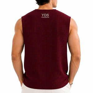 Custom Men's Performance <b>Mesh</b> Tank <b>Top</b> Breathable <b>Mesh</b> Quick Dry Comfort Fit Custom Made Premium Quality For Men Tank <b>Top</b> Wear - Product Image 2