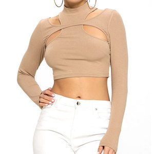 Women Summer Crop <b>Top</b> Solid Color Breathable Yoga Running Sports Fitness <b>Top</b> Casual Ladies T-shirt Long Sleeve Srop <b>Tops</b> - Product Image 1