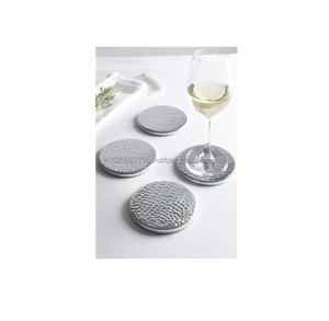 Posavasos de metal de diseño elegante con acabado mate adecuado para la decoración moderna de la Mesa de la Oficina del comedor de la cocina - Product Image 6