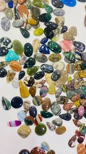 Natural Mix Gemstone Cabochon Wholesale Bulk Lot Loose Gemstones for Jewelry Making Pendant Ring Earrings - Product Image 2