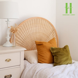 Lit en rotin au design tendance avec panneaux de tête de lit simples, idéal pour la maison et l'hôtellerie, directement de l'usine, rotin 2026 - Product Image 3