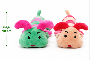Caterpillar <b>Soft</b> <b>Toy</b> Cute Caterpillar Plush <b>Toy</b> Velboa <b>Stuffed</b> Animal <b>Toy</b> Kids Gift Custom OEM Wholesale - Product Image 1