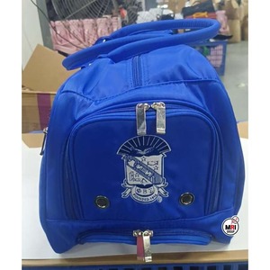 กระเป๋าเดินทางแบบมีล้อลาก โพลีเอสเตอร์สีน้ำเงิน ยี่ห้อ Phi Beta Sigma ปิดด้วยซิป ทนทาน เหมาะสำหรับเดินทาง ท่องเที่ยว กีฬา ใช้ได้ทุกวัน ขนาดใหญ่ จุของได้เยอะ - Product Image 3