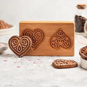 Molde de madera para galletas con forma de concha marina y estrella de mar, al mejor precio, moldes para decoración de pasteles, prensa de madera natural. - Product Image 3