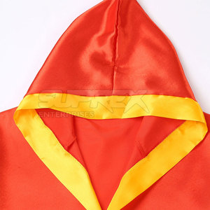 High Quality Professional Trendy Eco-Friendly Polyester Boxing <b>Robe</b> for <b>Men</b> Youth Long Sleeves 2026 - Product Image 5