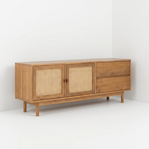 Fabricant de meubles modernes en teck, OEM ODM, armoire en rotin, vente en gros personnalisée, marque privée, exportation de meubles d'Indonésie - Product Image 3