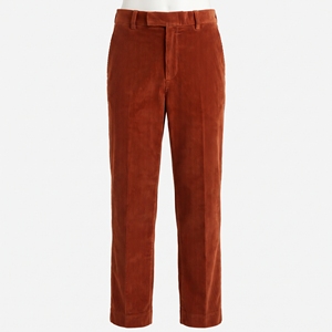 Men's Cotton Corduroy <b>Chinos</b> Trousers Straight Leg Casual Pants <b>Elastic</b> Flame-Resistant Lightweight Woven Custom Logo Wholesale - Product Image 1