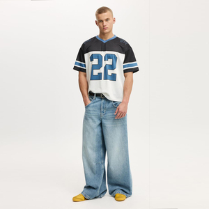 Custom New Design <b>100</b>% <b>Polyester</b> Sport Team Training Baseball Jersey Soccer Uniform Mesh Jersey t <b>Shirt</b> for Men - Product Image 5