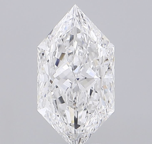 Piedra Suelta con Corte Hexagonal Alargado, Cultivada en Laboratorio, Certificada por IGI, Corte Portugués, Color D, Claridad VVS, Pulido Excelente, para Joyería - Product Image 4