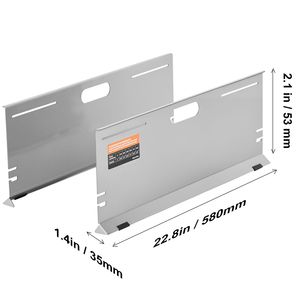 Set di 2 Attrezzi per Allineamento Ruote in Acciaio Inox Compatibili con Sollevatori - Piastre di Allineamento e 4 Aste di Allineamento - Product Image 5