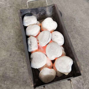 Charbon de bois de haute qualité, longue durée de combustion, en forme de briquettes, fabriqué à la machine, charbon de bois dur pour barbecue, sans fumée, sans étincelles, sans odeur - Product Image 4