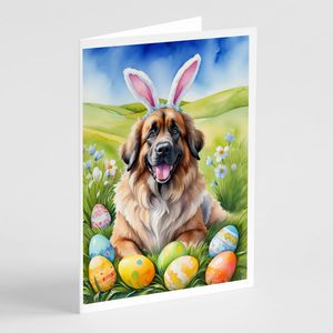 Leonberger การ์ดอวยพรการล่าไข่อีสเตอร์พร้อมซอง, การ์ด A7แปลกๆ8ใบขนาด5x7 - Product Image 1
