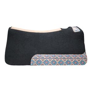 Qualité supérieure 1/2 3/4 1 pouce tapis de selle en feutre de laine pour l'équitation et les courses Western équestre Logo personnalisé disponible - Product Image 4