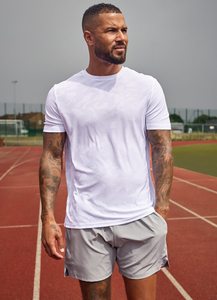 Wholesale Custom High Quality Plain White 100% Cotton T Shirt Heavy Weight Oversized Luxury <b>Tshirt</b> for Men - Product Image 5