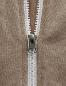Chaleco con Capucha y Cremallera sin Mangas para Hombre, Color Sólido, Informal, Transpirable, de Felpa Francesa, Corte Regular, para Otoño - Product Image 6