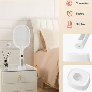 Matamoscas y Repelente de Mosquitos Eléctrico de Mano para Interiores y Exteriores - Product Image 3