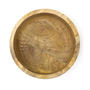 Increíble Tazón de Madera Hecho a Mano con Diseño Personalizado para Servir y Almacenar Ensaladas, Procedente de la India, con el Mejor Descuento para Exhibición en Bodas - Product Image 2