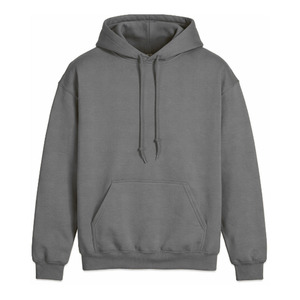 Custom Heat-Transfer Printing 100% Cotton Fleece Winter Solid Plain Dyed Breathable Eco-Friendly Pullover Hooded Sweatshirt - Product Image 6