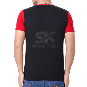 Camiseta cómoda para hombre, diseño de cuello redondo de tela ligera y transpirable para viajes de verano y actividades diarias - Product Image 4