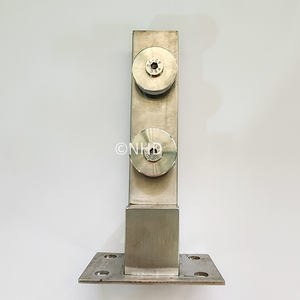 ตัวยึดห้องน้ำในโรงพยาบาลรูปตัว L ทำจากสแตนเลส316ออกแบบได้ตามต้องการ - Product Image 3