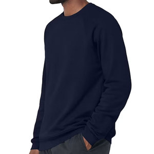 Heavyweight Thick Cotton Blended Pullover Long Sleeve Fashion <b>Jumper</b> Winter Fleece Crewneck Sweatshirt Men Thick <b>Warm</b> Sweatshirt - Product Image 5