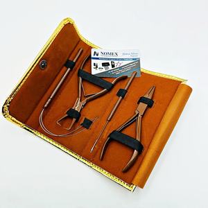 Kit d'outils de pince d'extension de cheveux en acier inoxydable professionnel pince à perles pince dissolvant de perles outil de crochet de boucle de haute qualité - Product Image 5