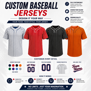 Wholesale High Quality Unisex Sports Uniform Short Sleeve V-neck Sublimation Baseball Jersey Custom Breathable Quick Dry 100% - Product Image 6