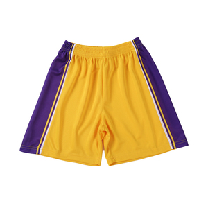 Conjunto de Camiseta de Baloncesto Teamname, Blanca y Morada con Estampado Geométrico, Sin Mangas, Cuello en V, Sublimada, 100% Poliéster, Absorbe la Humedad, para Adultos - Product Image 2