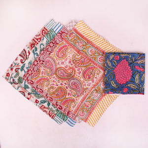 Handmade Cotton Multi-Colour Block Bandana Eco-Friendly <b>Tie</b> <b>Back</b> Head Stylish Unisex Square Scarf Organic Neck Band For Outdoor - Product Image 4