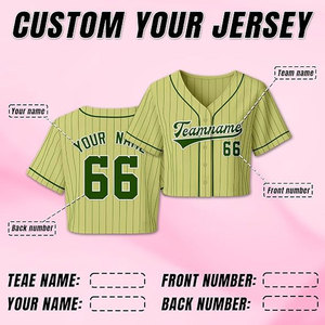 Maillot de baseball personnalisé pour femme, maillot de softball sur mesure avec nom et numéro d'équipe pour clubs, équipes et fans - Product Image 3