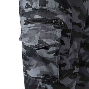 Casual Loose Fit Men <b>Drawstring</b> Cargo Pants Stylish Multi Pocket <b>Trousers</b> For Outdoor And Casual Wear Men Urban Cargo Pants - Product Image 5