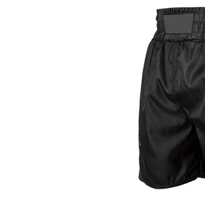 Training Days Muay Thai Shorts Focused Style Elements Breathable 100% Polyester Silk Project Commanding Look for Adult Men - Product Image 1