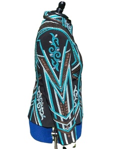 Veste équestre de haute qualité Premium Showmanship Western Horse Riding Jacket Vêtements équestres élégants - Product Image 4