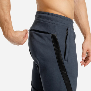 Pantalon de jogging pour homme 100% coton, à rayures latérales, coupe large, hiver, poids lourd, pantalon de sport, 4XL, pantalon de travail - Product Image 2