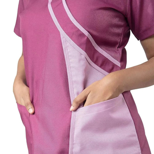 Wholesale Customizable 100% Cotton V-Neck Scrub Suit <b>Nurse</b> <b>Uniform</b> for Hospitals Medical <b>Nurse</b> Scrub Clothing - Product Image 4