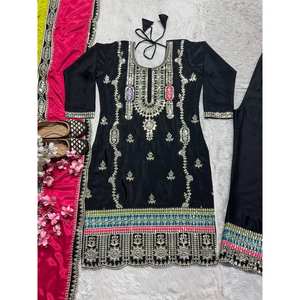 Beautiful Top and Bottom with Dupatta for Parties Elegant <b>Prom</b> <b>Dresses</b> - Product Image 3