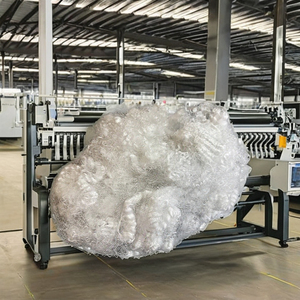 Polyester Staple Fiber 20D HD White Holow Non-Siliconized fibre from Vikohasan Manufacturer for make quilt <b>sofa</b> car interiors - Product Image 1