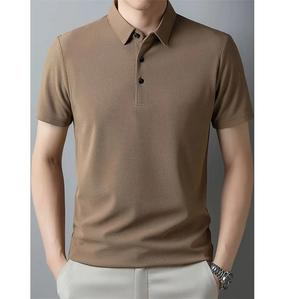 Camiseta Casual de Algodón para Hombre, Suave, Cómoda, Ligera, de Manga Corta, Corte Regular, Lisa, para Uso Diario, Viajes y Actividades al Aire Libre - Product Image 4