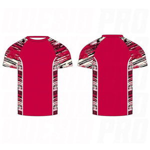 เสื้อฮอกกี้น้ำแข็งผู้ชายแบบตาข่ายโพลีเอสเตอร์ขายส่ง แขนสั้น สกรีนลายตามสั่ง เสื้อลาครอสระบายอากาศ ชุดยูนิฟอร์มทีมกีฬา - Product Image 1