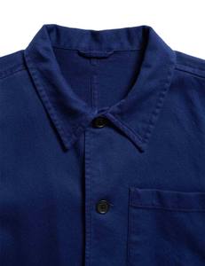 Camisa de Trabajo Extra Grande para Hombre, Chaqueta de Algodón, Informal, Transpirable, Corte Holgado, Chaqueta Sostenible con Bolsillos - Product Image 2