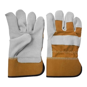 Guantes de Seguridad de Cuero Vacuno de Primera Calidad, Resistentes al Calor y a las Chispas, para Trabajos de Construcción - Product Image 5