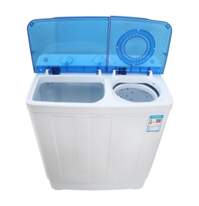Lavadora semiautomática de doble tina de carga superior de 15 kg/5 kg, lavadora eléctrica independiente para el hogar, hotel, dormitorio - Product Image 4